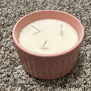 Pink Watermelon Ceramic Candle